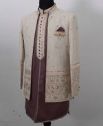 Load image into Gallery viewer, Falsa Linen Blend Embroidery Outfit Set