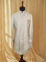 Load image into Gallery viewer, Fawn Embroidered Shrug Kurta Set